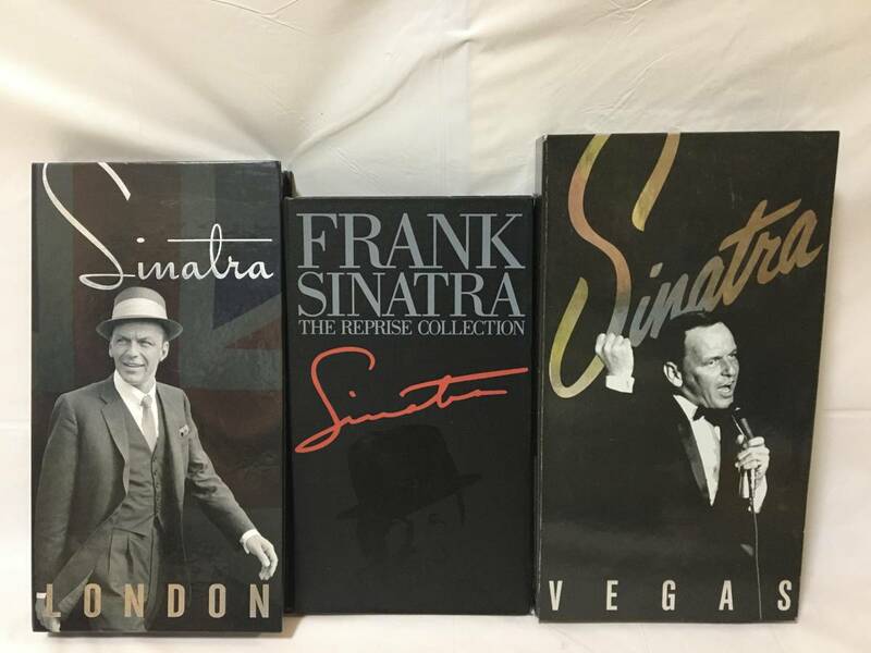 ☆R064☆CD Frank Sinatra フランク・シナトラ 3点まとめて LONDON 3CD1DVD/THE REPRISE COLLECTION 4CD/VEGAS 4CD