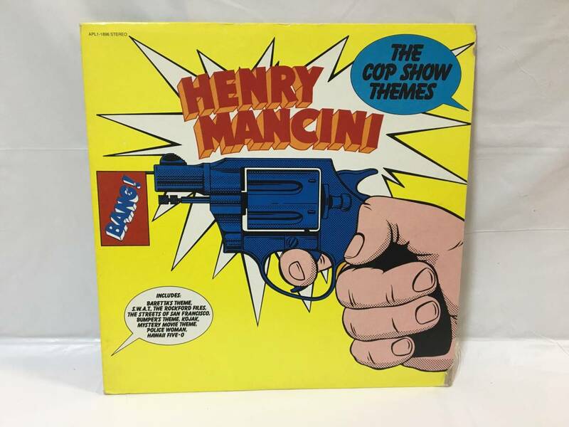 ☆R373☆LP レコード Henry Mancini ヘンリー・マンシーニ The Cop Show Theme APL-1-1896