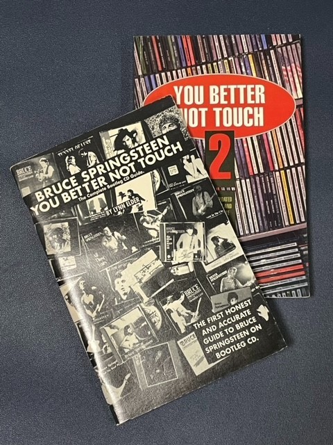 洋書２冊セット　ブルース・スプリングスティーン Bruce Springsteen / You Better Not Touch １&2 【Bootleg CD Guide】