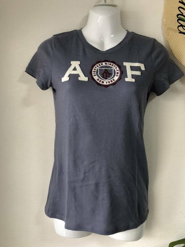 お値下げ 送料込！Abercrombie & Fitch　アバクロ　半袖Tシャツ　USED　美品