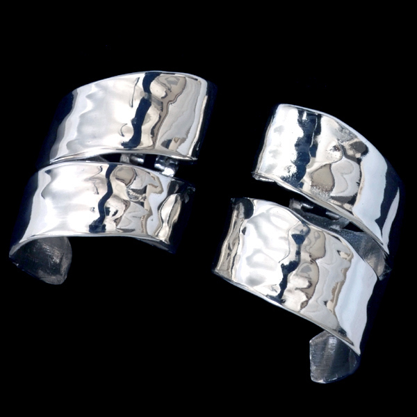 *E179【Chelo Sastre】Art Jewelry SLVイヤリング SPAIN New