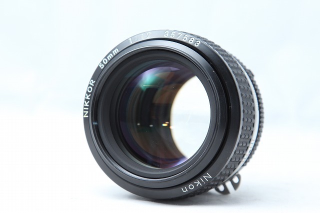 値下げ○Nikon Ai-s AIS Nikkor 50mm f/1.2 Standard MF Lens ニコン ニッコール 極上美品