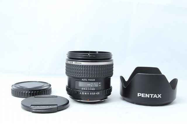 極上品☆pentax ペンタックス SMC Pentax FA 645 45mm F2.8 Wide Angle AF Lens 広角