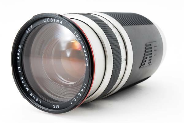 COSINA AF 100-400mm F4.5-6.7 MC SONY/MINOLTA ラバーフード付 99021823 #YM