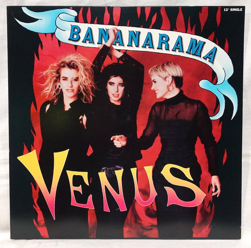 12’’【POPS/80’s】BANANARAMA/Venus(Extended Version)/US盤/バナナラマ/ユーロビート/新品同様極美品