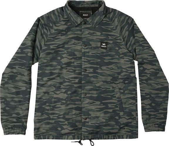 RVCA Va All The Way Coach Jacket Camo M コーチジャケット