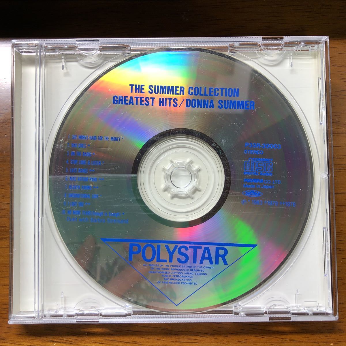 送料無料！CD ドナ・サマー ザ・サマー・コレクション〜グレイテスト・ヒッツ【P33R-20003】