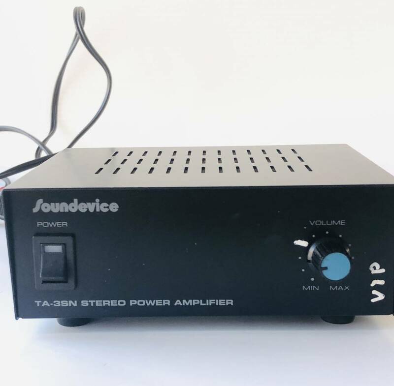 エミック　 Soundevice　 サウンデバイス　 小型 　ステレオパワーアンプ 　TA-3SNアンプ　通電確認済　VIP