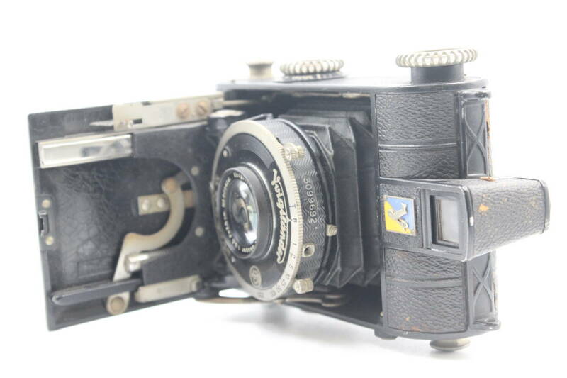 ★訳あり特価★ フォクトレンダー Voigtlander VIRTUS Anastigmat Skoper 7,5cm F3.5 蛇腹カメラ M140