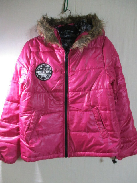 【COLZA】ダウンジャケット サイズＭ色ピンク身丈57身幅48/DAL