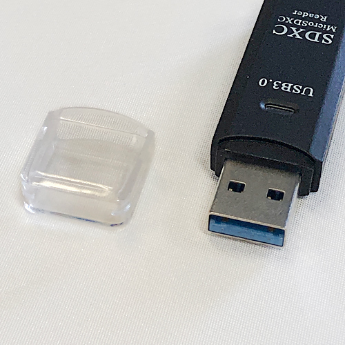 【G0061】USB 3.0 microSD/SDカードリーダー　USBメモリ型 ケーブルレス 5Gbps USB3.0 Super Speed