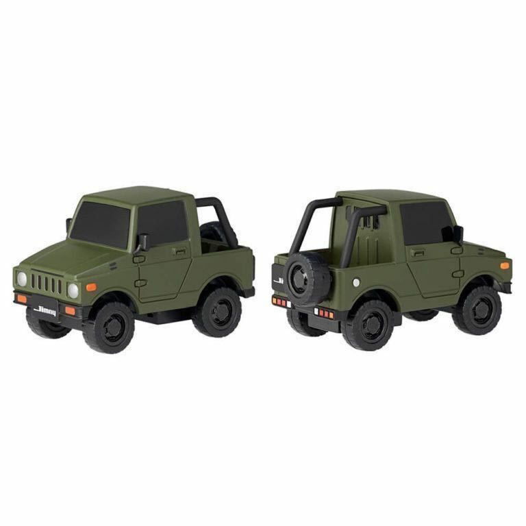 中袋未開封未使用 ガチャ miniQ スズキデフォルメ軽自動車 ジムニー ジャングルグリーン　単品 #JIMNY #ジムニー #海洋堂