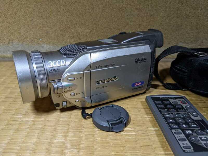 Panasonic NV-MX2000 miniDV デジタルビデオカメラ ジャンク