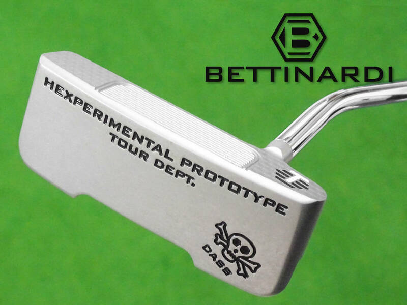 【新品】PGAツアー支給品 BETTINARDI TOUR DEPERTMENT DASS HEXPERIMENTAL PROTOTYPE SKULL パター 35インチ 未市販 プロトタイプ 本物保証