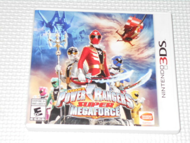 3DS★POWER RANGERS SUPER MEGAFORCE 海外版★箱付・説明書付・ソフト付