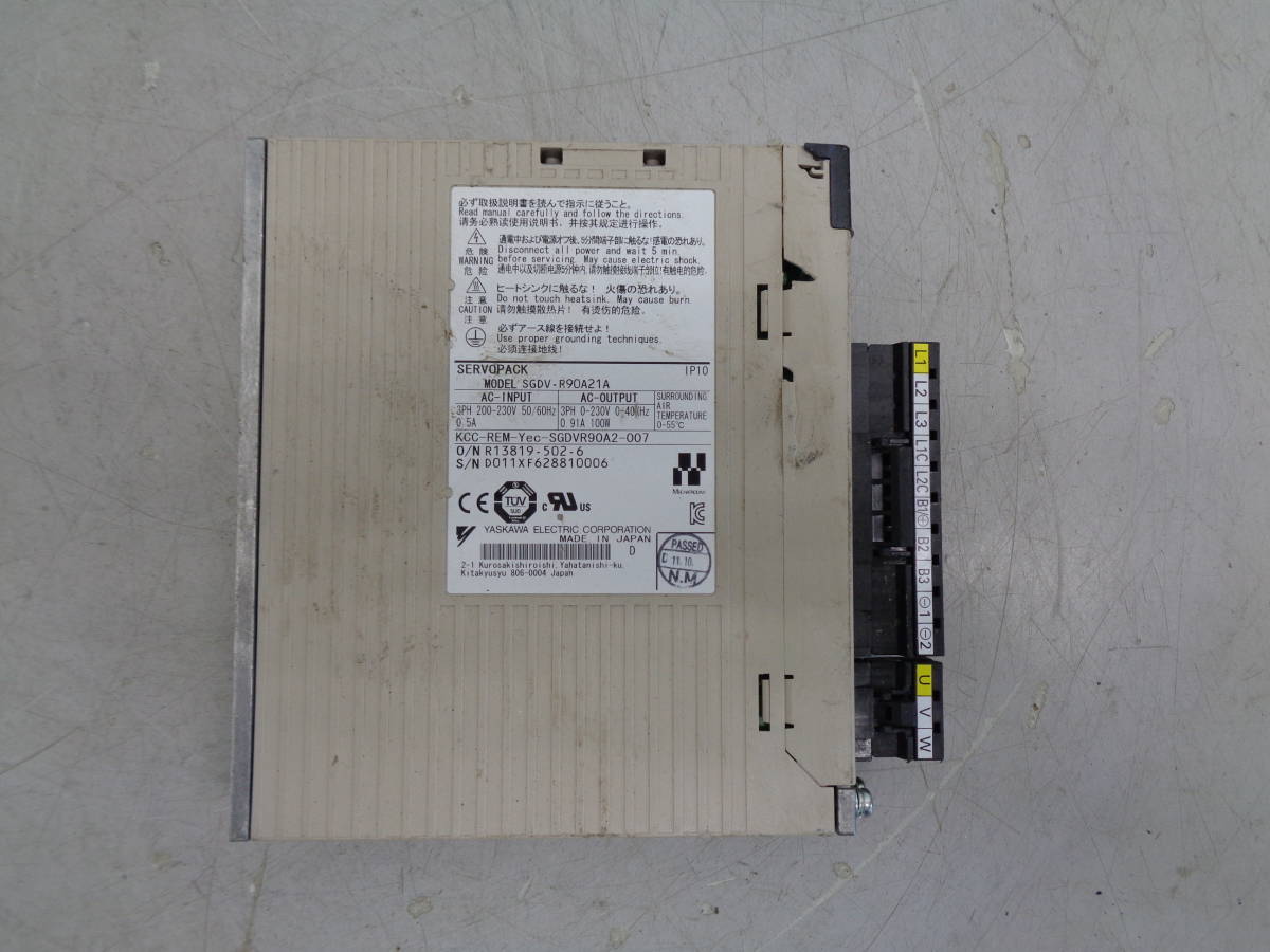 MK4562 安川電機 SGDV-R90A21A