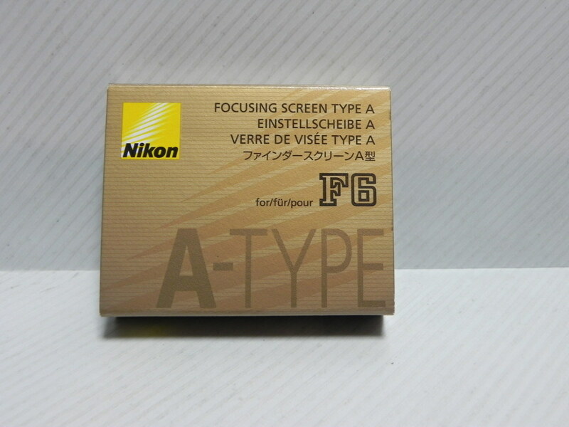 ニコン NIKON ファインダースクリーン A型 (F6用です)未使用品