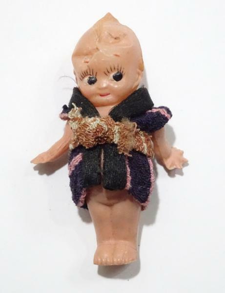 極小サイズ　古いキューピー人形　全長6ｃｍ レターパックプラス可　0721P8h