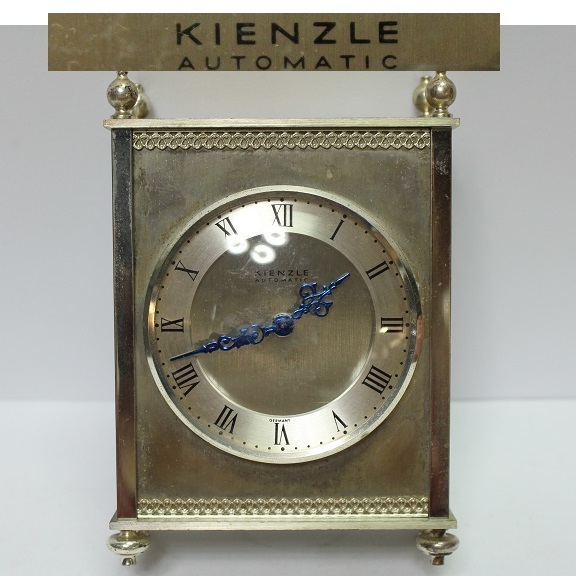 置時計　ＫＩＥＮＺＬＥ　キンツレー　独　ドイツ製　0723M7r※