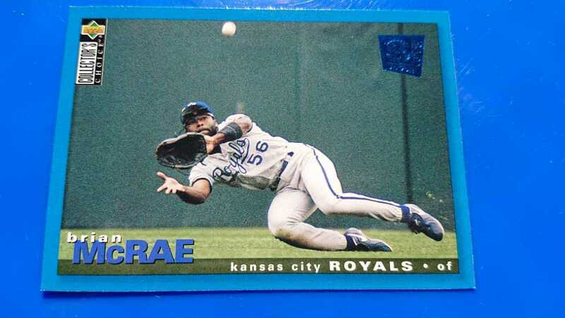 ブライアン・マクレー Brian Mcrae 1995UPPERDECK 216 MLBカンザスシティ・ロイヤルズ