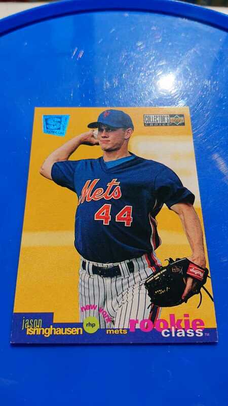 ルーキーカード!ジェイソン・イズリングハウゼン Jason Isringhausen 1995UPPER DECK 19 MLBニューヨーク・メッツ