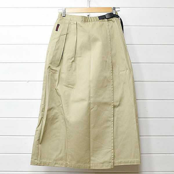 グラミチ×ディッキーズ チノ ラップスカート M ベージュ gramicci Dickies｜21k2321