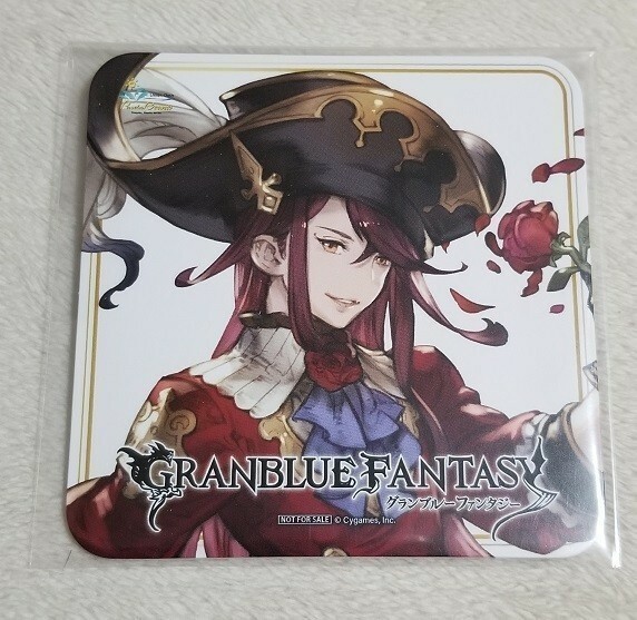 パセラボ カフェ グランブルーファンタジー アオイドス コースター 限定 非売品 グラブル パセラリゾーツ コラボ GRANBLUE FANTASY