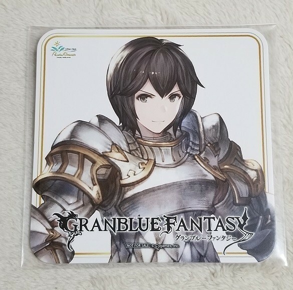 パセラボ カフェ 秋葉原 グランブルーファンタジー ユーリ コースター 非売品 グラブル パセラリゾーツ コラボ GRANBLUE FANTASY