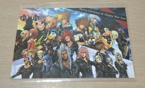 キングダムハーツII ファイナルミックス+ ポストカード ソラ リク ロクサスKINGDOM HEARTS II FINAL MIX+ KH2 SQEX スクエニ 野村哲也