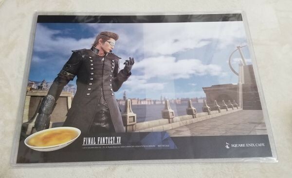 スクエニカフェ 限定 ファイナルファンタジー15 ランチョンマット 第7弾 イグニス 非売品 FF15 FINAL FANTASY SQEX Caf