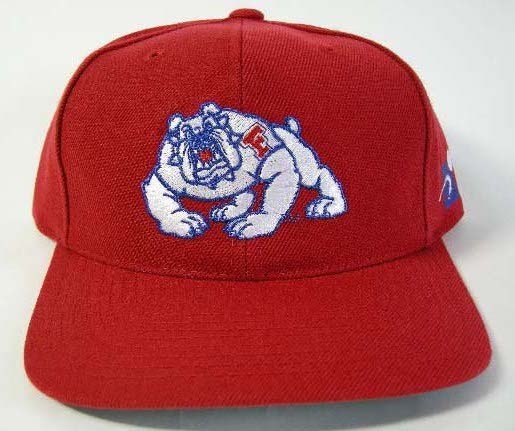 SPORTS SPECIALTIES カリフォルニア州立 大学 フレズノ校 FRESNO STATE BULLDOGS 90s デッドストック CAP ブルドッグス UCLA HOYAS CRIPS