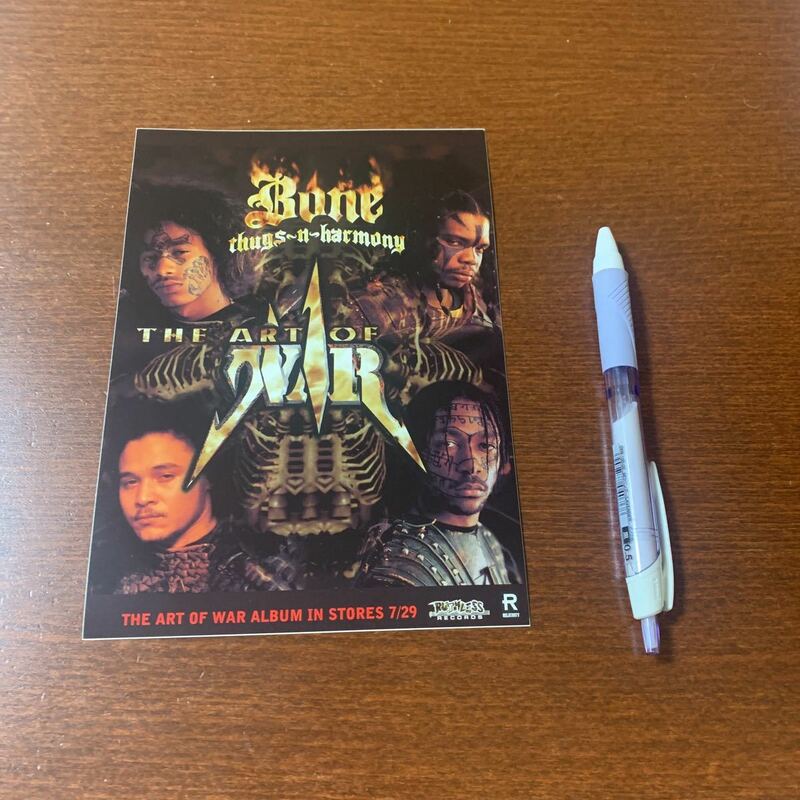 PROMO STICKER Bone thugs n harmony/THE ART OF WAR プロモステッカー