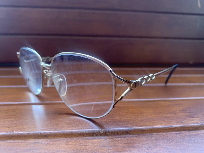 【送料無料】イヴサンローラン yves saint laurent 日本製 メガネフレーム ヴィンテージ 眼鏡 中古 ※フレーム販売