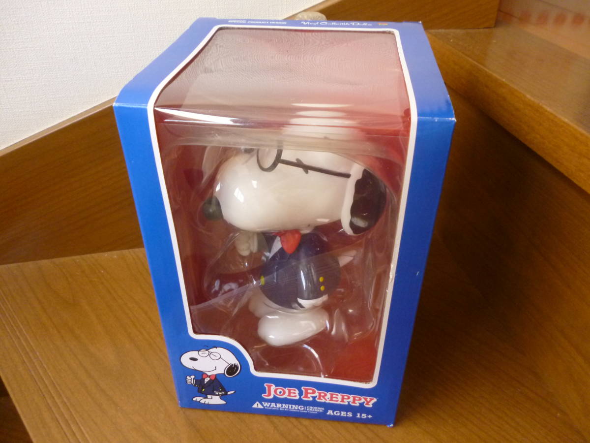 希少・新品・未開封／JOE　PREPPY　スヌーピー　1箱／メディコムトイ　SNOOPY PEANUTS VCD