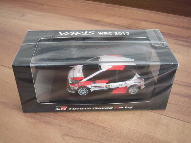 トヨタ　ヤリス　WRC　ミニカー　2017　株主総会　TOYOTA　YARIS