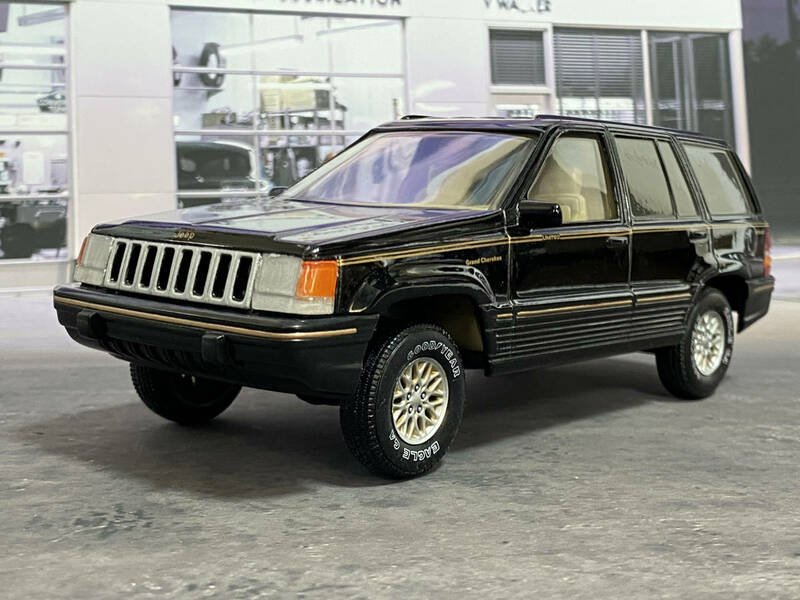Brookfield 1994 Jeep Grand Cherokee Limited Black ブルックフィールド ジープ グランドチェロキー リミテッド 貯金箱 ミニカー