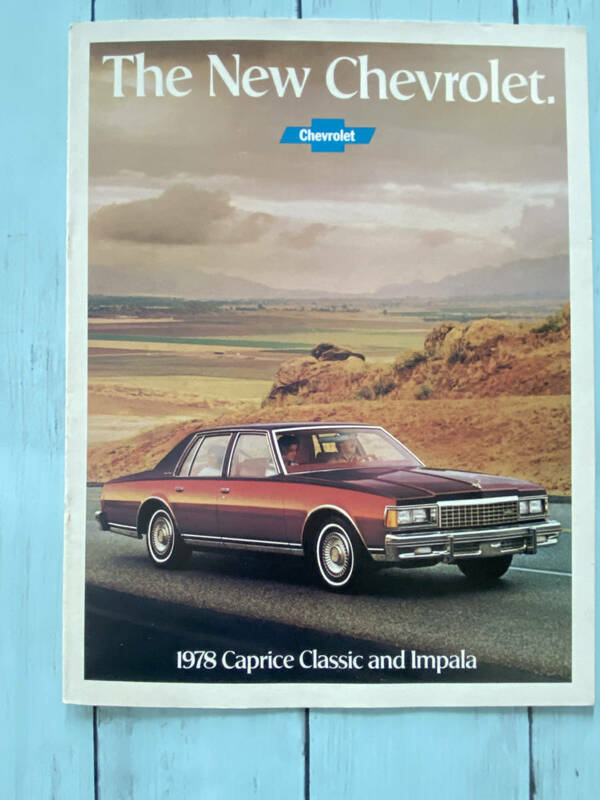1978 シボレー カプリス クラシック インパラ カタログ Chevrolet Caprice Classic and Impala