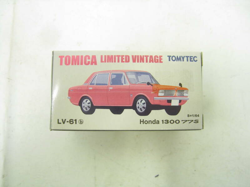 新品 未開封 TOMICA LIMITED VINTAGE トミカ リミテッド ヴィンテージ LV-61 Honda ホンダ 1300 77S ミニカー 1/64 TOMYTEC