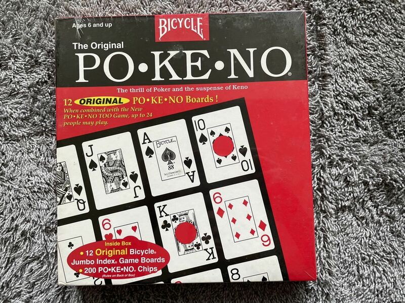 バイスクル　bicycle ポケノ　Original Pokeno Card Game　新品