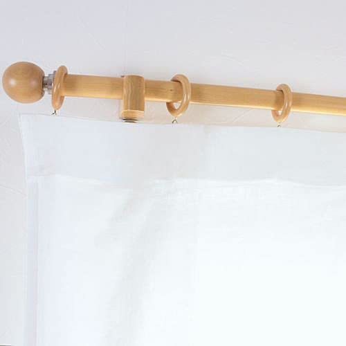 ★幅95cm丈203cm 2枚組★掃き出し窓におススメ★天然素材 綿100%★ダブルガーゼ 両開き フラットカーテン ホワイト