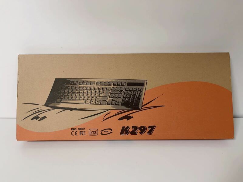 E234 ★ 未使用品　USB日本語キーボード MIC K291