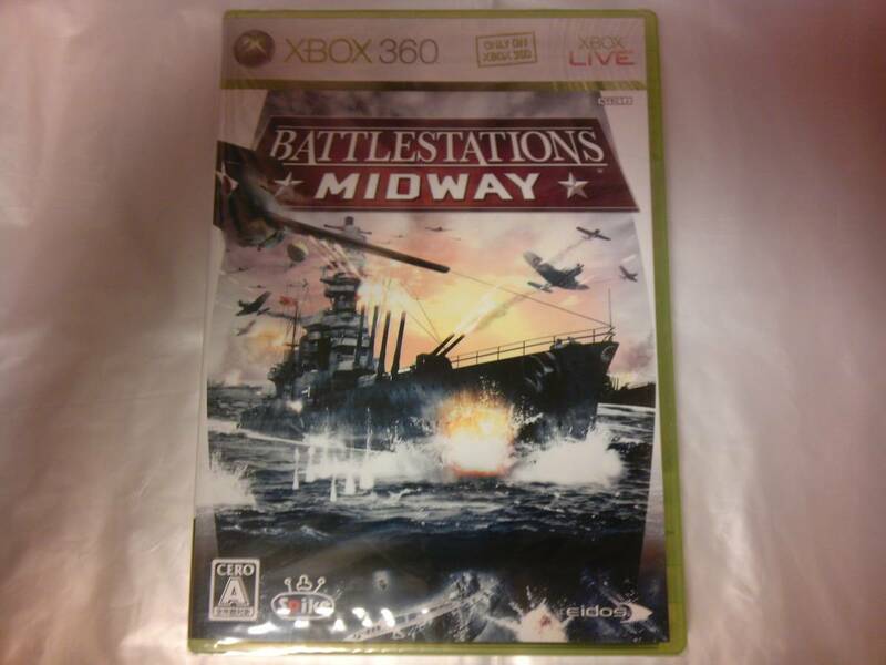 未開封 XBOX360 BATTLESTATIONS: MIDWAY バトルステーションズ: ミッドウェイ