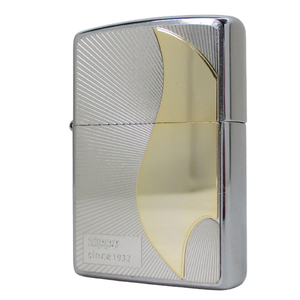 同梱可能 ジッポー オイルライター メタルコンビプレート フレイム炎200P-FLM