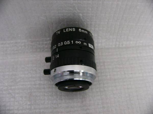 ★中古美品★ Cマウント レンズ 6mm 1:1.4