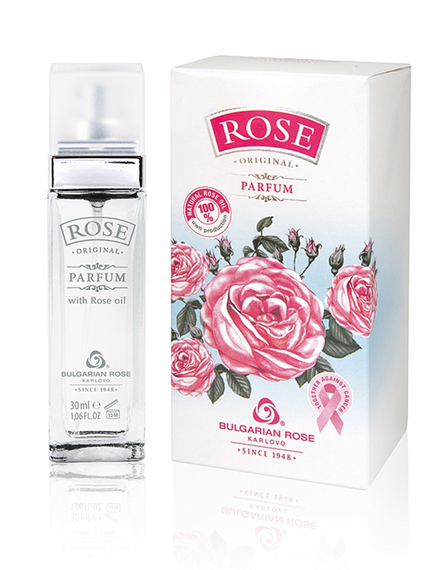 ★薔薇の香水★ローズ オリジナル・パルファン30ml★ブルガリア精油会社の香水