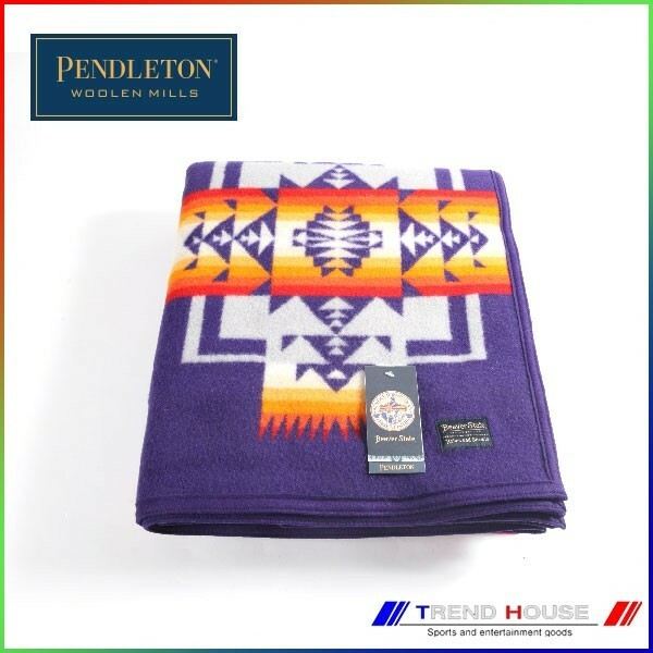 ペンドルトン ブランケット［PENDLETON］/チーフジョセブランケットROBE_ZD411-51103_PURPLE