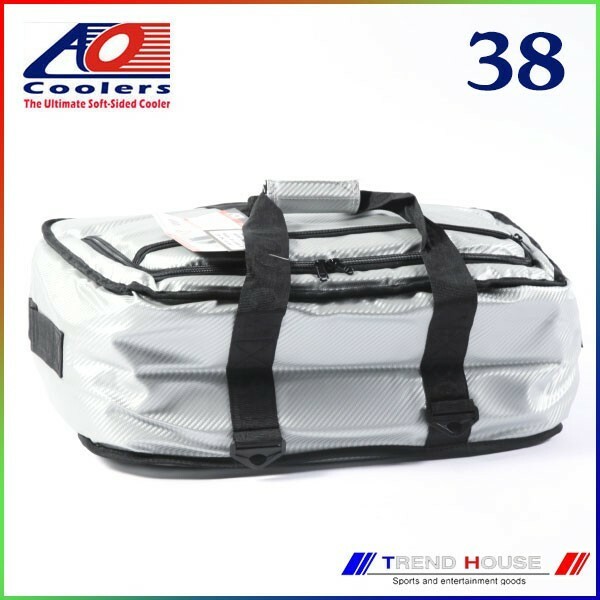 AO Coolers 38PACK CARBON STOW-N-GO SILVER / AOクーラーズ カーボン ストー＆ゴー ソフトクーラー 38パック シルバー