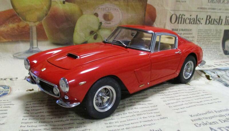 ☆激レア絶版*CMC*1/18*1961 Ferrari 250 GT Berlinetta Passo Corto SWB レッド