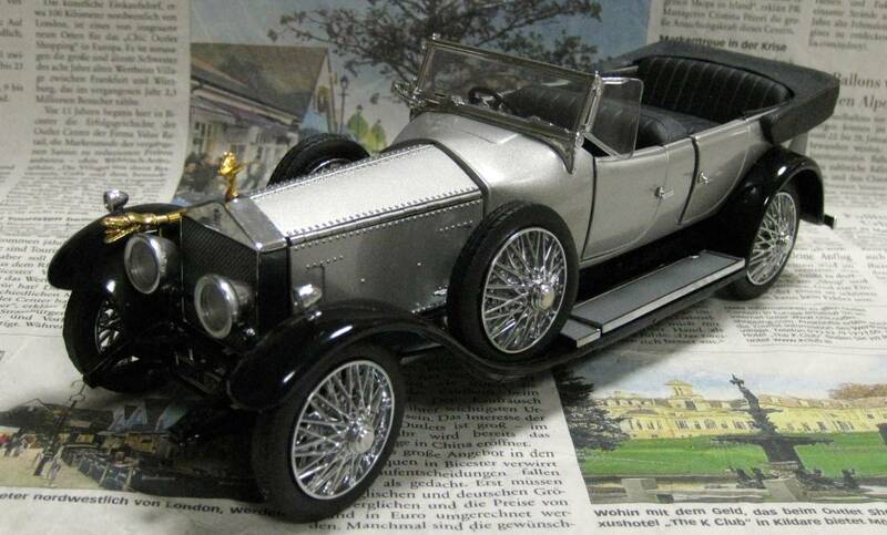★レア絶版*フランクリンミント*1/24*1925 Rolls-Royce Silver Ghost