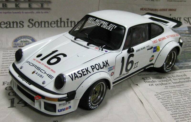 ★激レア絶版★EXOTO*1/18*1976 Porsche 934 RSR #16 Vasek Polak 1976 Trans-Am≠BBR